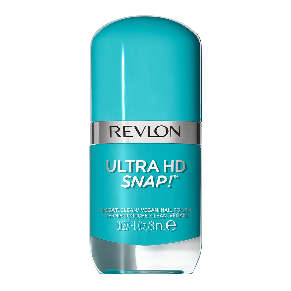 REVLON Ultra HD Snap Nail Color, Natural Rich Glossy Polish, 100% Vegan Formula, No Base or Top Coat Needed, 004 Blue My Mind, 0.27 fl oz Beauty & Personal Care REVLON