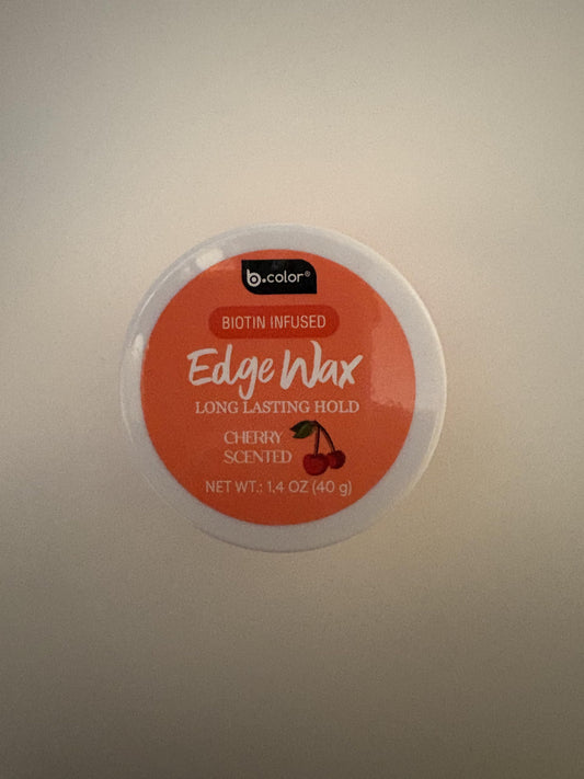 B.color Biotin Infused Edge Wax, Cherry Scented, Long Lasting Hold, Flake-Free Formula, 1.4 oz Beauty & Personal Care b-color
