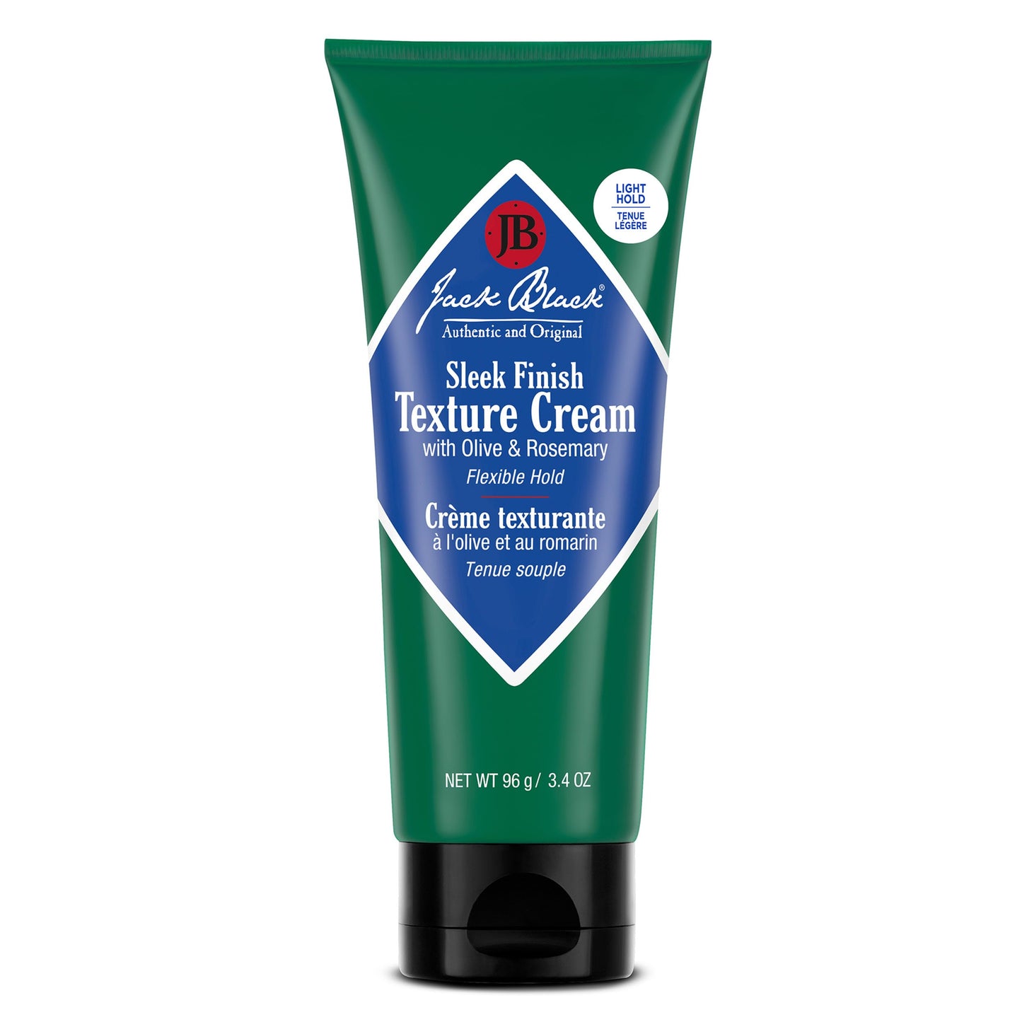 Jack Black Sleek Finish Texture Cream, 3.4 Oz. - Hair Styling Cream for Men & Women, Hair Texturizer for Dry to Normal Coarse, Thick, or Wavy Hair Beauty & Personal Care Jack Black