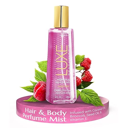 Luxe Perfumery Hair & Body Perfume Mist Sugar Bliss, 8.0 fluid ounce Beauty & Personal Care Luxe Perfumery