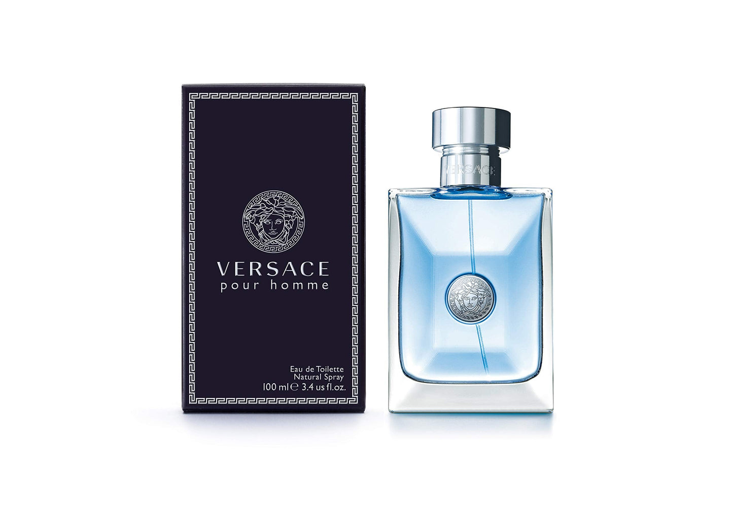 Versace Pour Homme Eau De Toilette Natural Spray, 3.4 Fl Oz Beauty & Personal Care Versace