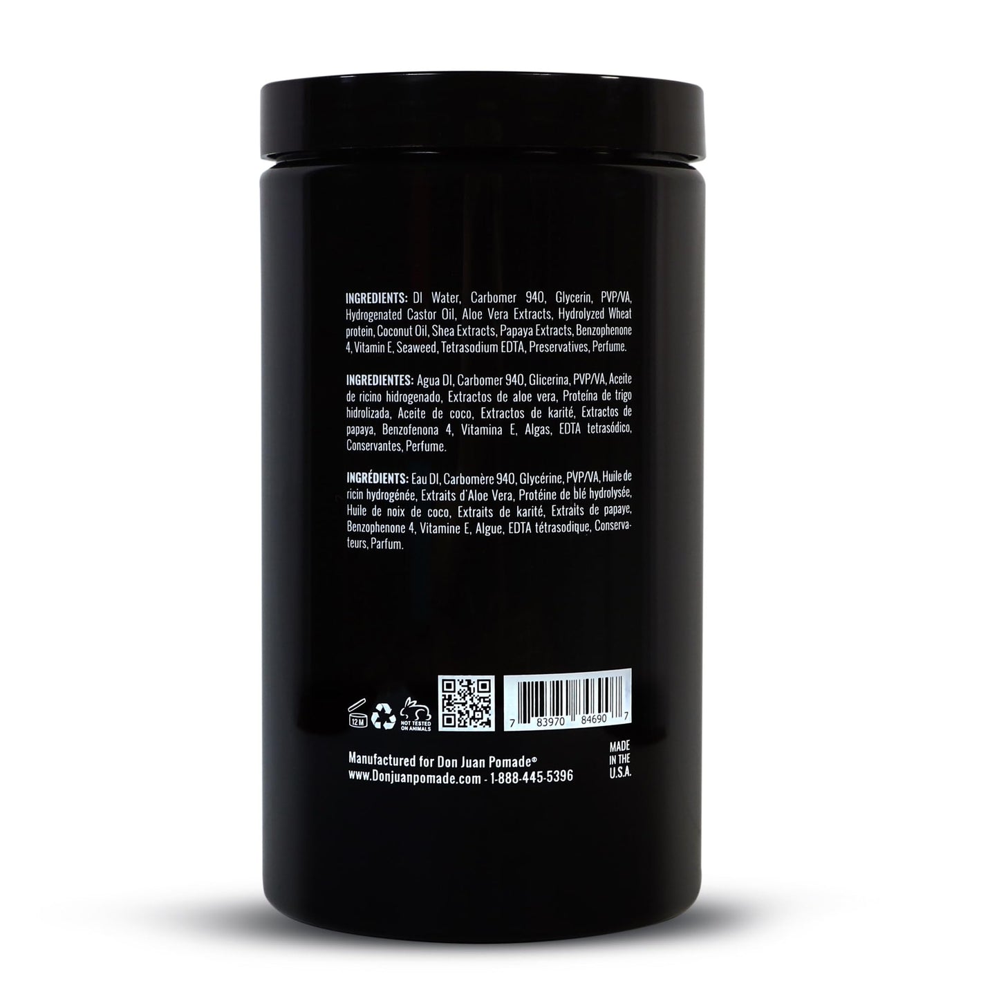 Don Juan Hair Styling Gel | Strong Hold | Non-flaking Formula | Summer Sea Breeze Scent, 32oz Beauty & Personal Care Don Juan