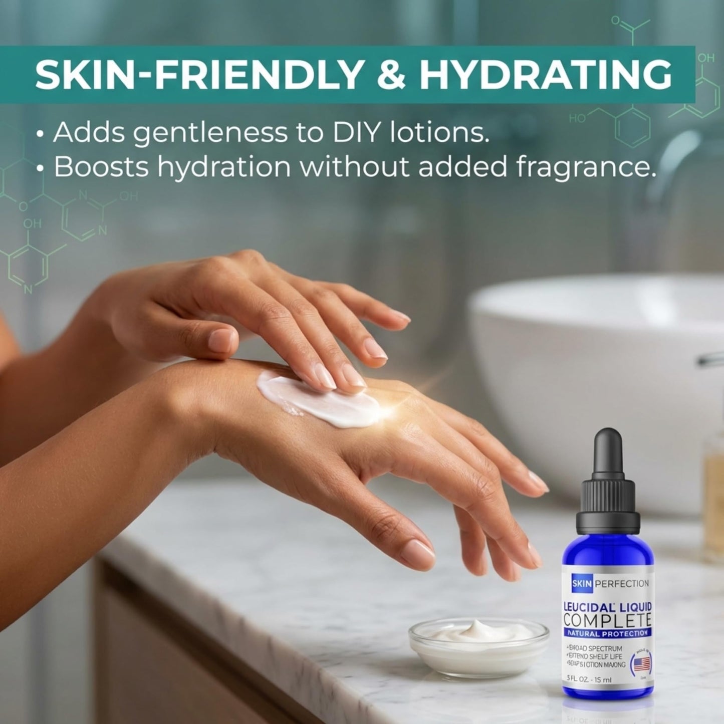 Skin Perfection Leucidal Liquid Complete - Alternative Preservative for Lotion Making with Radish Root Liquid & Coconut Extract - Leucidal Complete Beauty & Personal Care Skin Perfection