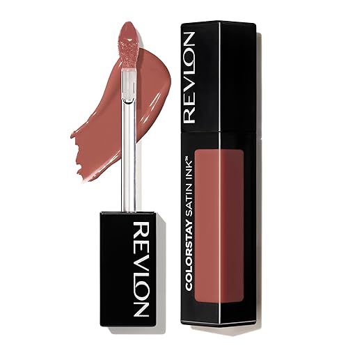 Revlon ColorStay Satin Ink Liquid Lipstick, Longwear Rich Lip Colors, Formulated with Black Currant Seed Oil, 006 Eyes on You, 0.17 fl oz Beauty & Personal Care REVLON