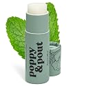 Poppy & Pout Sweet Mint A Jumbo Lip Balm | All Natural Lip Balms & Moisturizers | Hydrates with Beeswax, Vitamin E, Organic Coconut Oil | Cruelty-Free Beauty & Personal Care Poppy & Pout