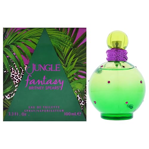 Britney Spears Jungle Fantasy Limited Edition Eau De Toilette Spray for Women, 3.3 Fl Oz Beauty & Personal Care Britney Spears
