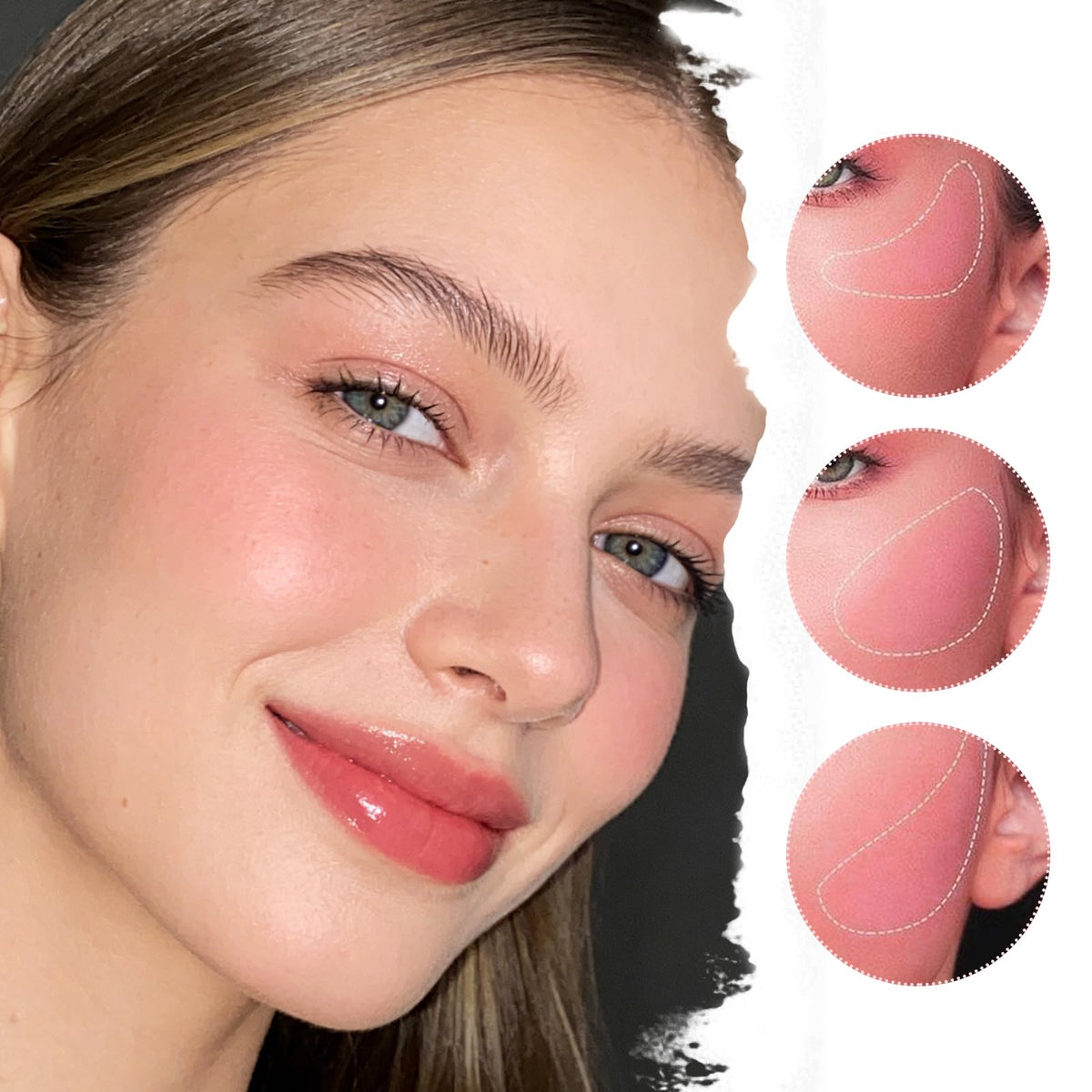 OZ LAB Lip & Cheek Tint, Jelly Lip Stain, Cooling Gel - Hangry