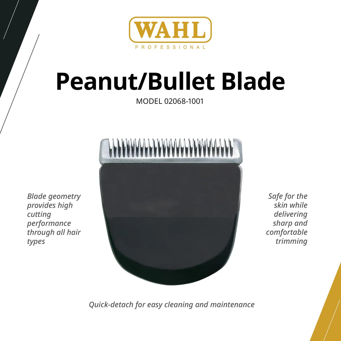 Wahl Professional Standard Snap-On Bullet/Bullet Unplugged Blade, Easy Maintenance, Fits Black Peanut and Sterling Bullet Beauty and Personal Care Wahl Professional