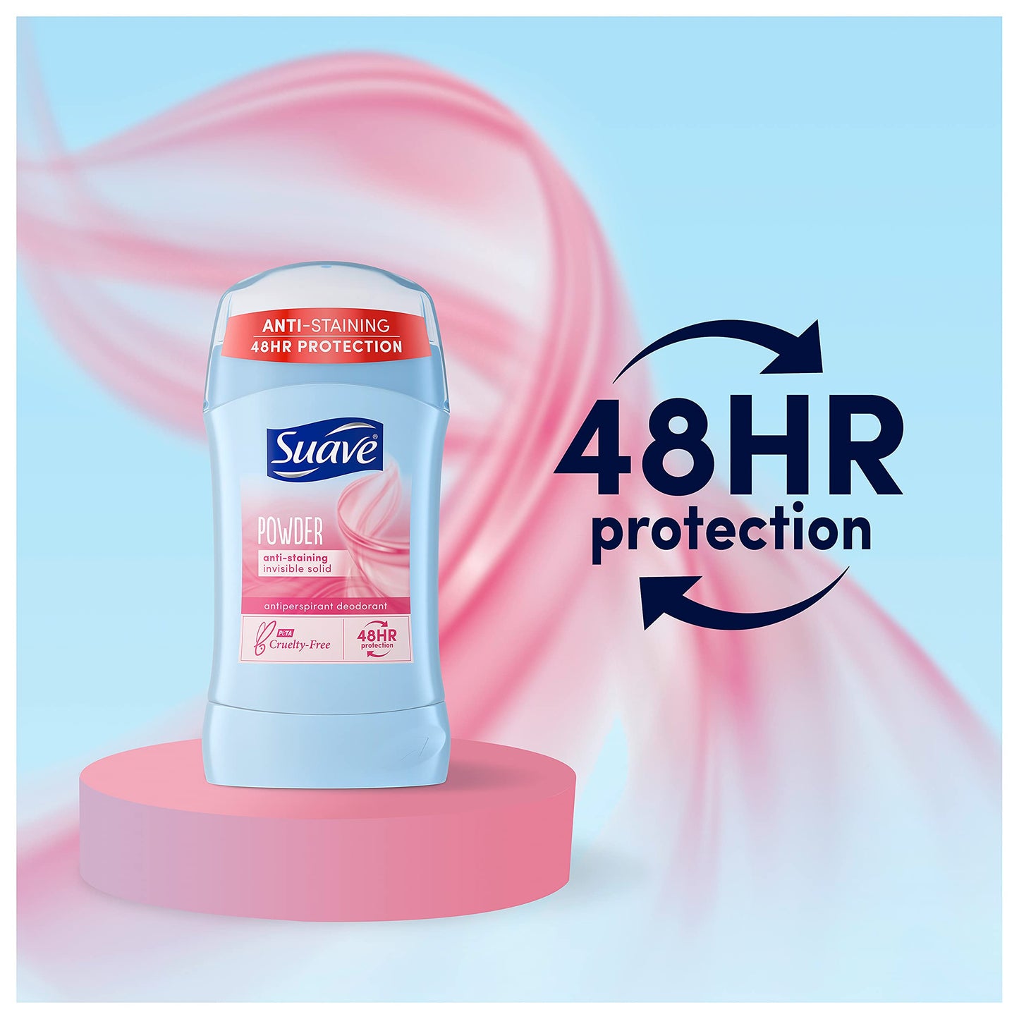 Suave 24 Hour Protection Anti-Perspirant Deodorant Invisible Solid Powder Twin Pack 5.20 oz Beauty & Personal Care Suave