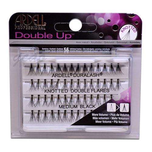 Double Up Individuals Knotted Medium Black Beauty & Personal Care Ardell