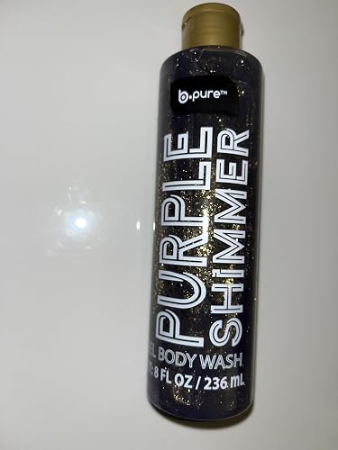 b.pure Purple Shimmer gel Body Wash Beauty & Personal Care b.pure