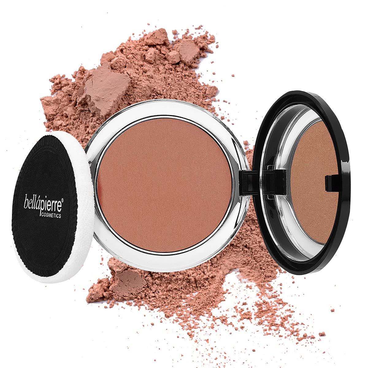 bellapierre Compact Mineral Blush | Warm Dewy Glow | Non-Toxic and Paraben Free | Suitable for All Skin Types | Compact Case - 0.35-Ounce - Autumn Beauty & Personal Care bellapierre