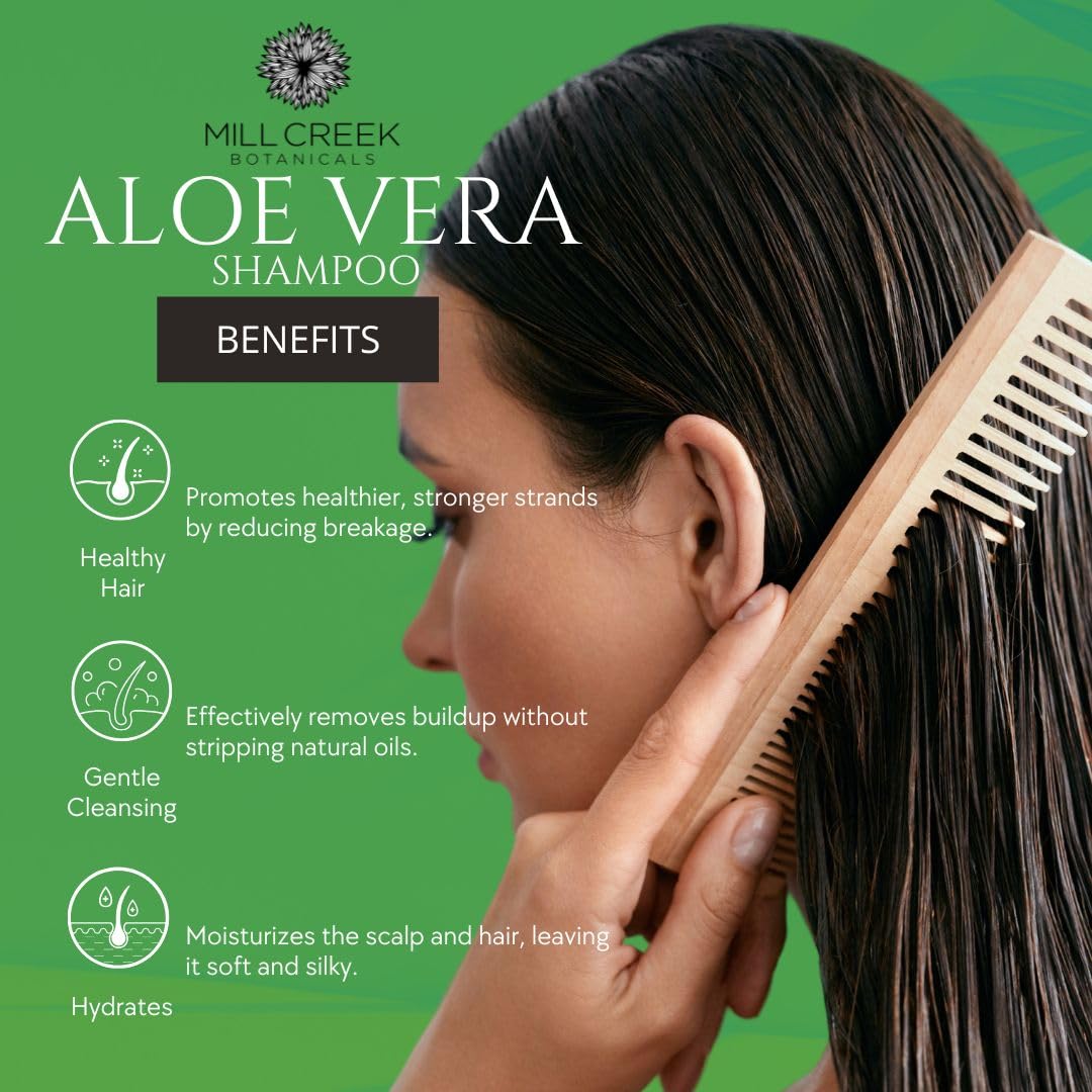 Millcreek Shampoo Aloe Vera Beauty & Personal Care Mill Creek