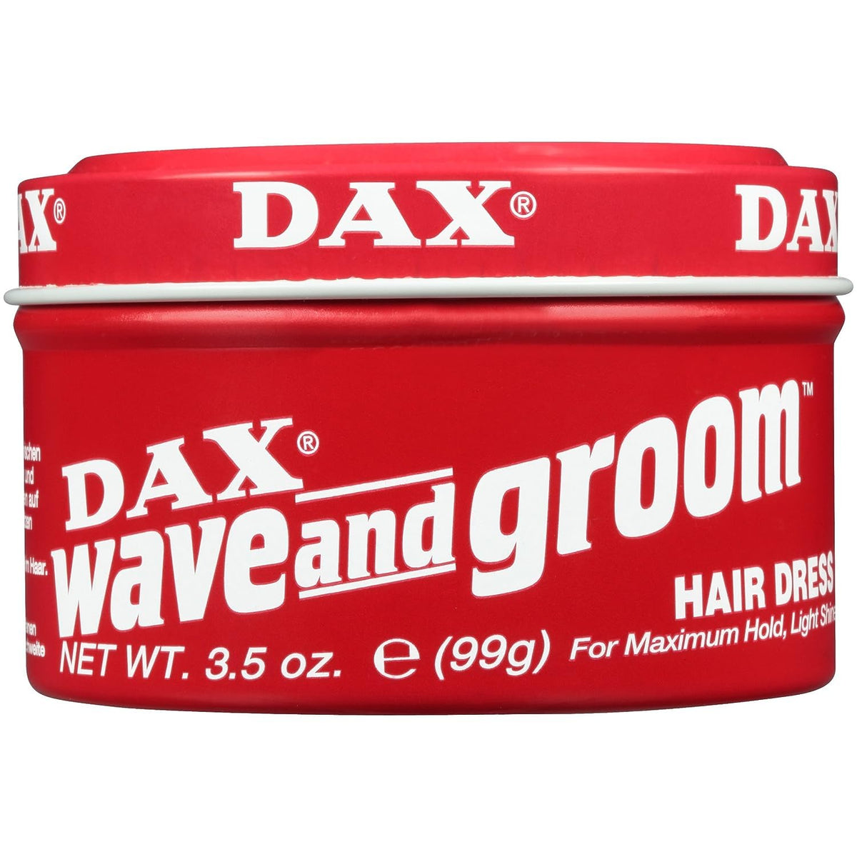Dax Wave & Groom Hair Dress 3.5 Ounce Jar (103ml) (3 Pack) Beauty & Personal Care DAX