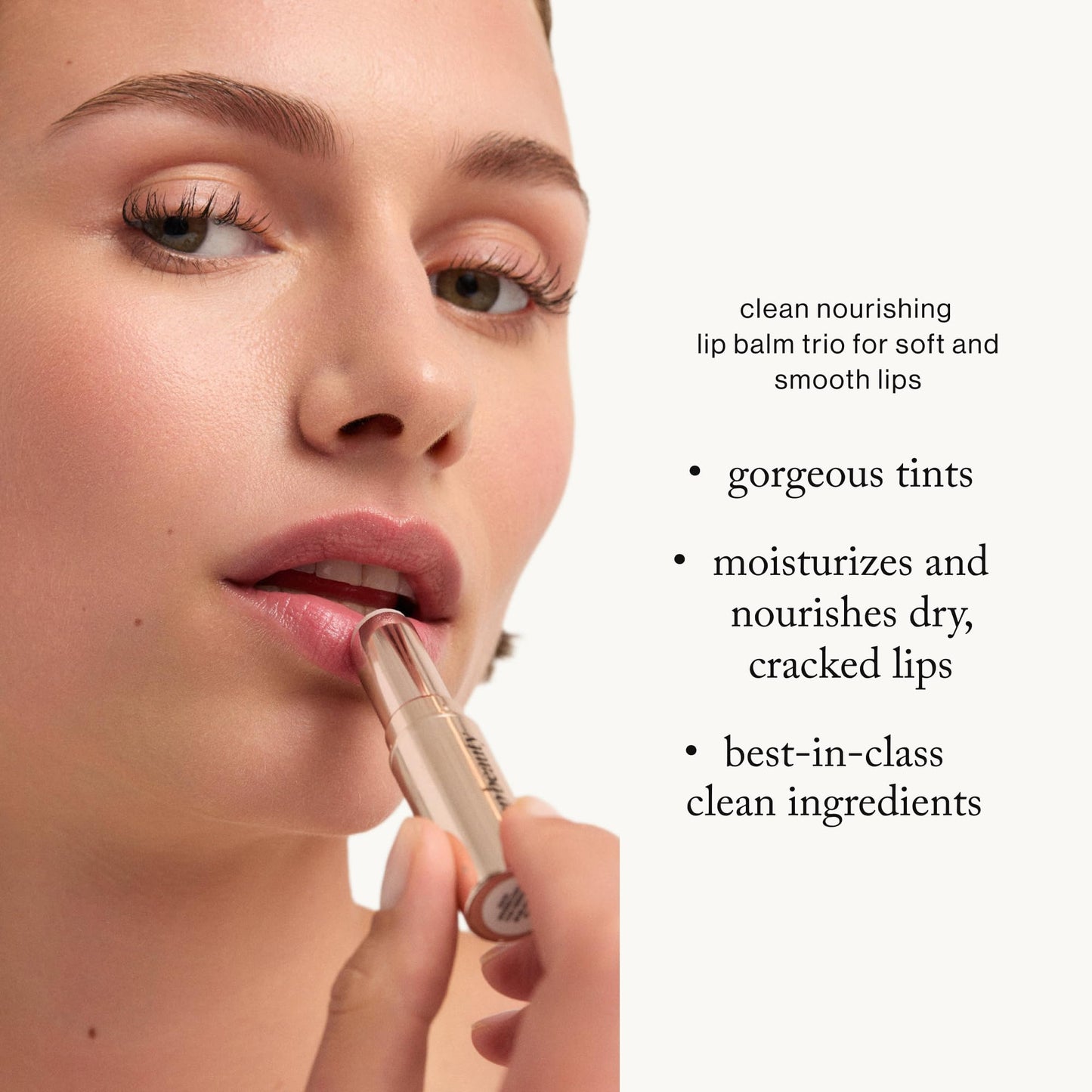 goop Beauty Clean Lip Balm | Dry Lips Treatment | Coconut Oil, Pomegranate Extract, & Shea Butter | Petroleum Free | 0.16 oz Beauty & Personal Care goop