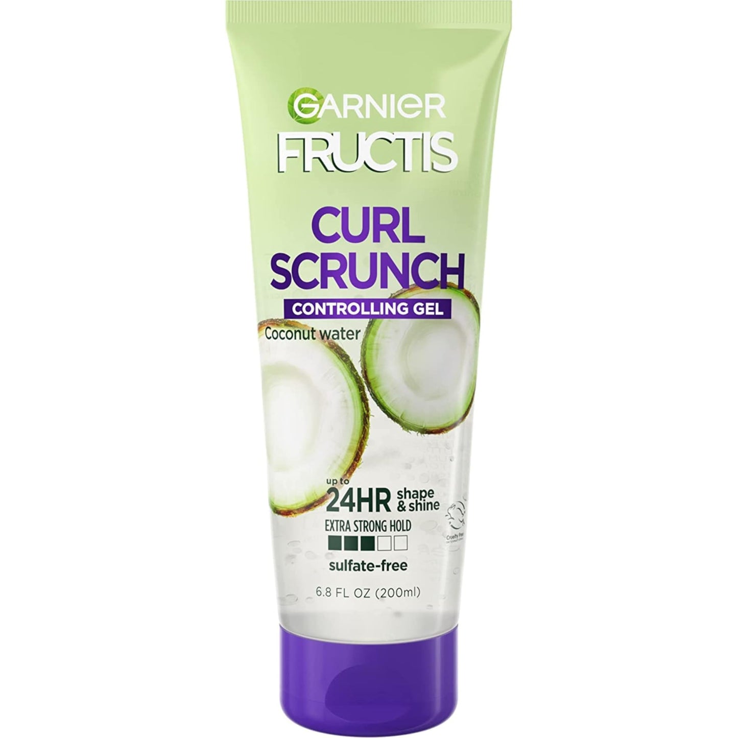 Garnier Fructis Style Curl Scrunch Controlling Gel 6.8 oz (Pack of 4) Beauty & Personal Care Garnier