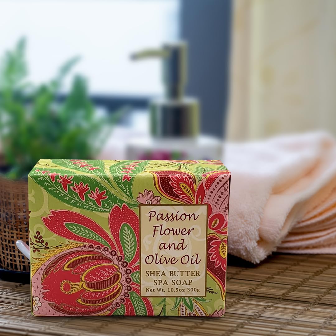 Greenwich Bay Trading Co. Botanic 10.5oz Soap, Passion Flower and Olive Oil Beauty & Personal Care Greenwich Bay