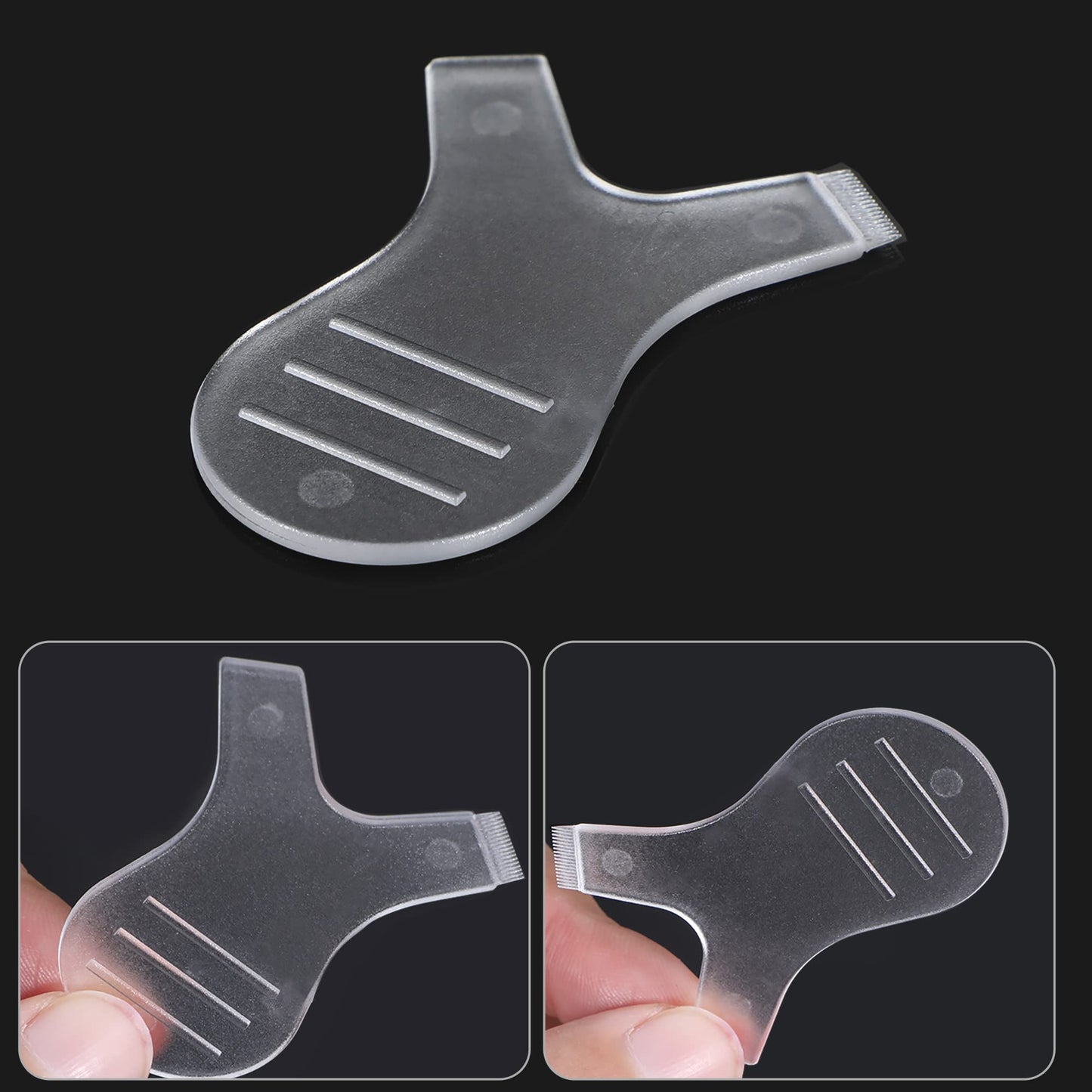 Yaomiao 30 Pcs Y Lash Lift Tool Y Shape Lash Lift Brush Silicone Eyelash Separator Tool Perm Brush for Eyelash Extension Makeup Supplies(Clear Color) Beauty & Personal Care Yaomiao