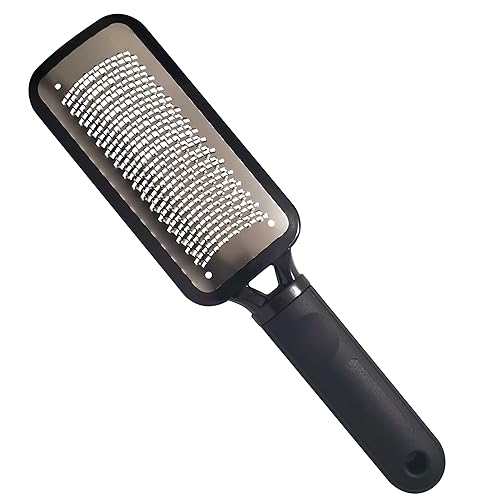 P2P Nails Foot File and Callus Remover - Metal Tool to Remove Dry Skin - Salon Style Dead Skin Remover for Wet and Dry Feet - Professional Foot File Beauty & Personal Care P2P Nails