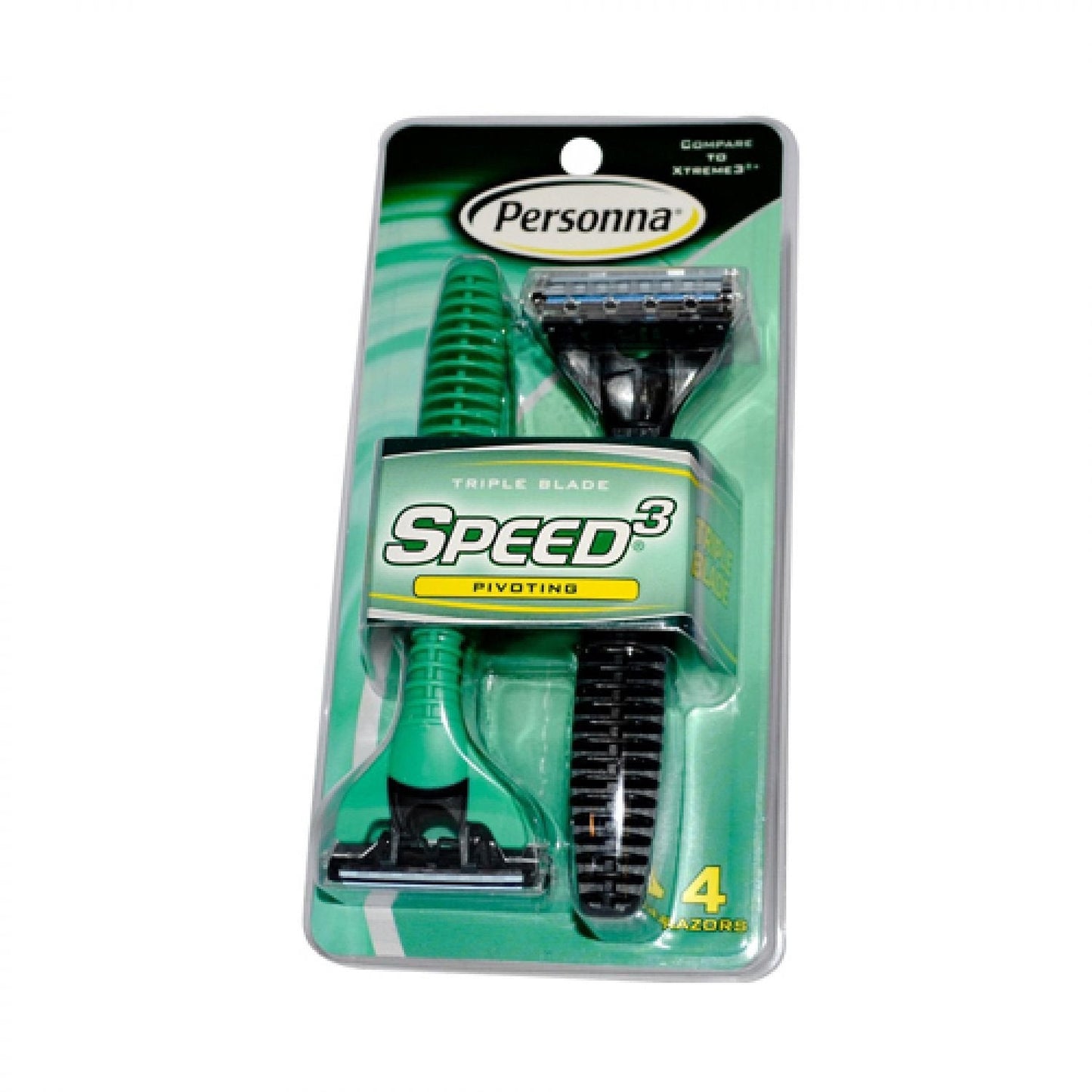 PERSONNA DSPOSE RAZR,3 BLD,PIVOT, 4 CT Beauty and Personal Care Personna