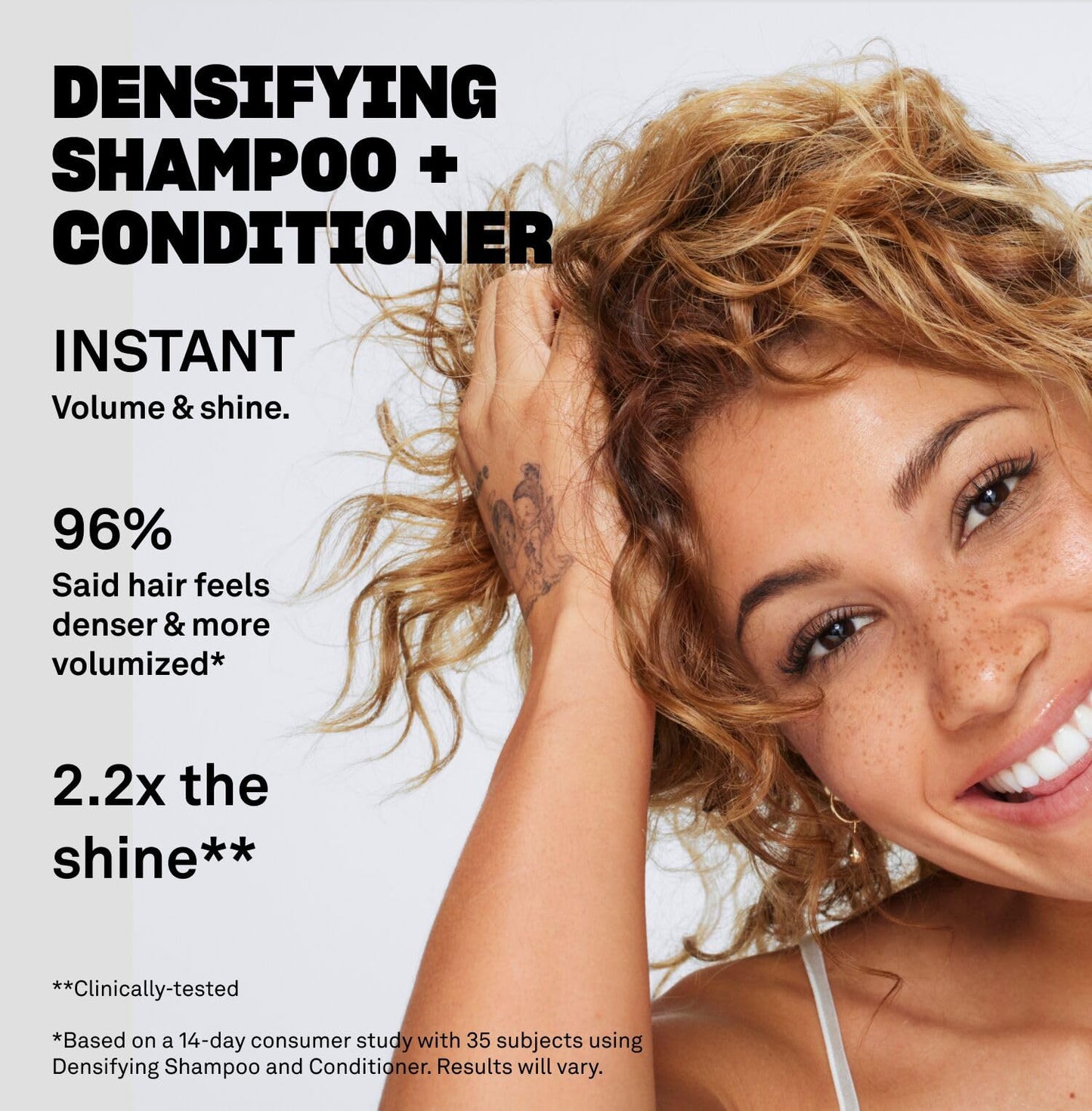 Babe Original Densifying Shampoo & Conditioner Volumizing Conditioner for Fine or Dry/Damaged Hair | Aloe Vera, Ceramides, Rice Protein for Fuller + Beauty & Personal Care BABE ORIGINAL
