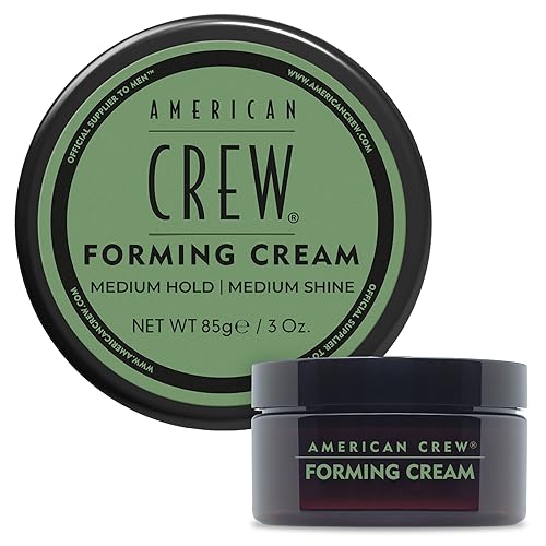 American Crew Men's Hair Forming Cream, Like Hair Gel with Medium Hold & Medium Shine, Stocking Stuffer for Him, 3 oz Beauty & Personal Care AMERICAN CREW