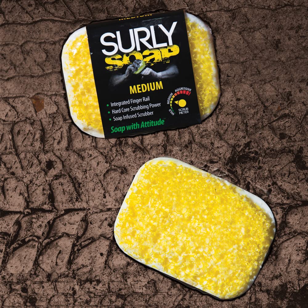 Surly Soap 14055 Medium Aggression Bar Soap - Pack of 1 Beauty & Personal Care SURLY Soap