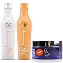 GK HAIR UV/UVA Shield Shampoo Conditioner Set (240ml) with Lavender Bombshell Masque (200g) - Ultimate Hair Protection & Nourishment Beauty & Personal Care GK HAIR