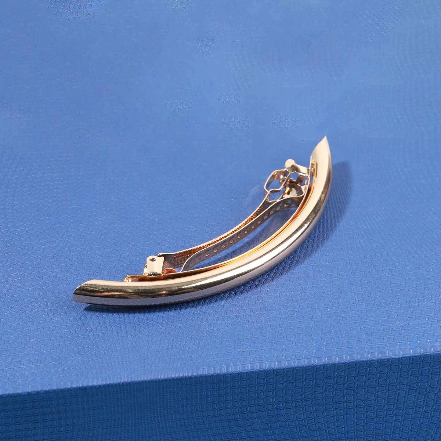 Yheakne Gold Minimal Metal Hair Barrette Clips - Decorative Tube Bar Hair Accessories for Women and Girls Beauty & Personal Care Yheakne