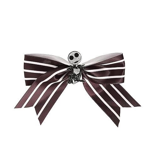 Disney Nightmare Before Christmas Jack Skellington Hair Bow, Officially Licensed Beauty & Personal Care Disney