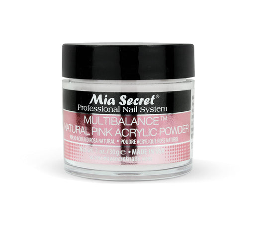 Mia Secret Multibalance Natural Pink Acrylic Nail Powder 1oz Beauty & Personal Care Mia Secret