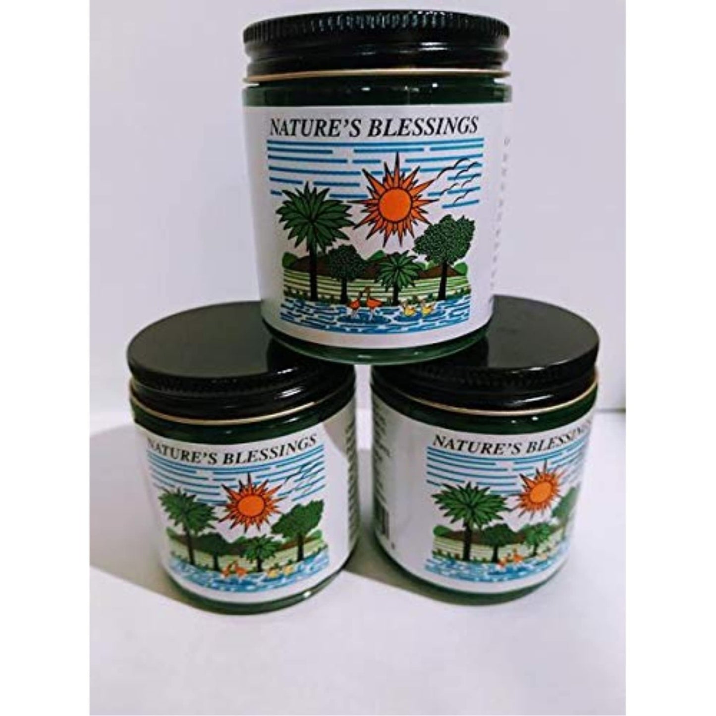 3 Pack Combo Nature's Blessings Hair Pomade Beauty & Personal Care Mystic Essence