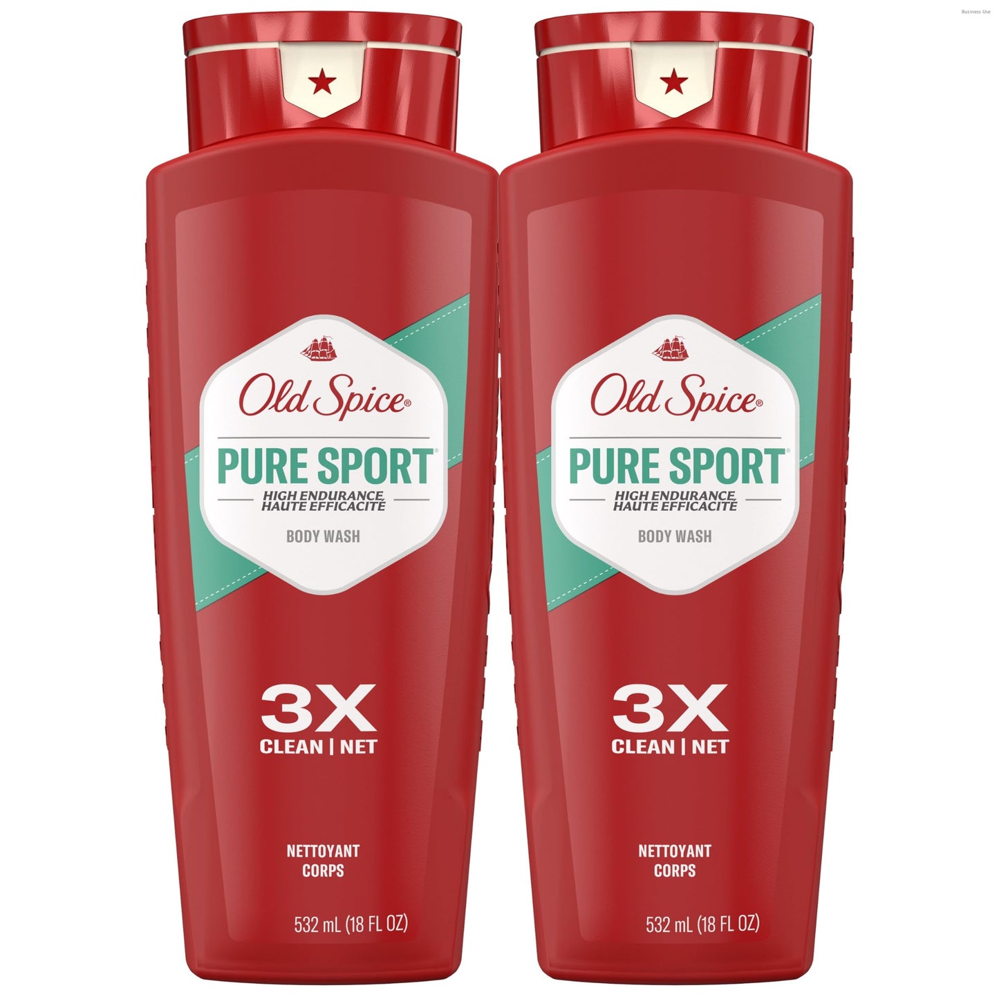 Old Spice Refreshing Body Wash for Men, High Endurance, 3X Defense, 24/7 Shower Fresh with Long Lasting Scent, Pure Sport Scent, 24 oz (Pack of 2) Beauty & Personal Care Old Spice