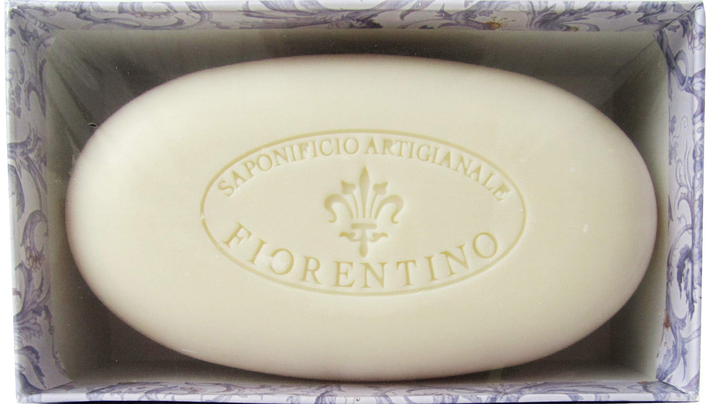 Saponificio Artigianale Fiorentino Moisturizing Italian Vegetable Soap 10.5 oz Made in Tuscany Italy (Lavender) Beauty & Personal Care Saponificio Artigianale Fiorentino