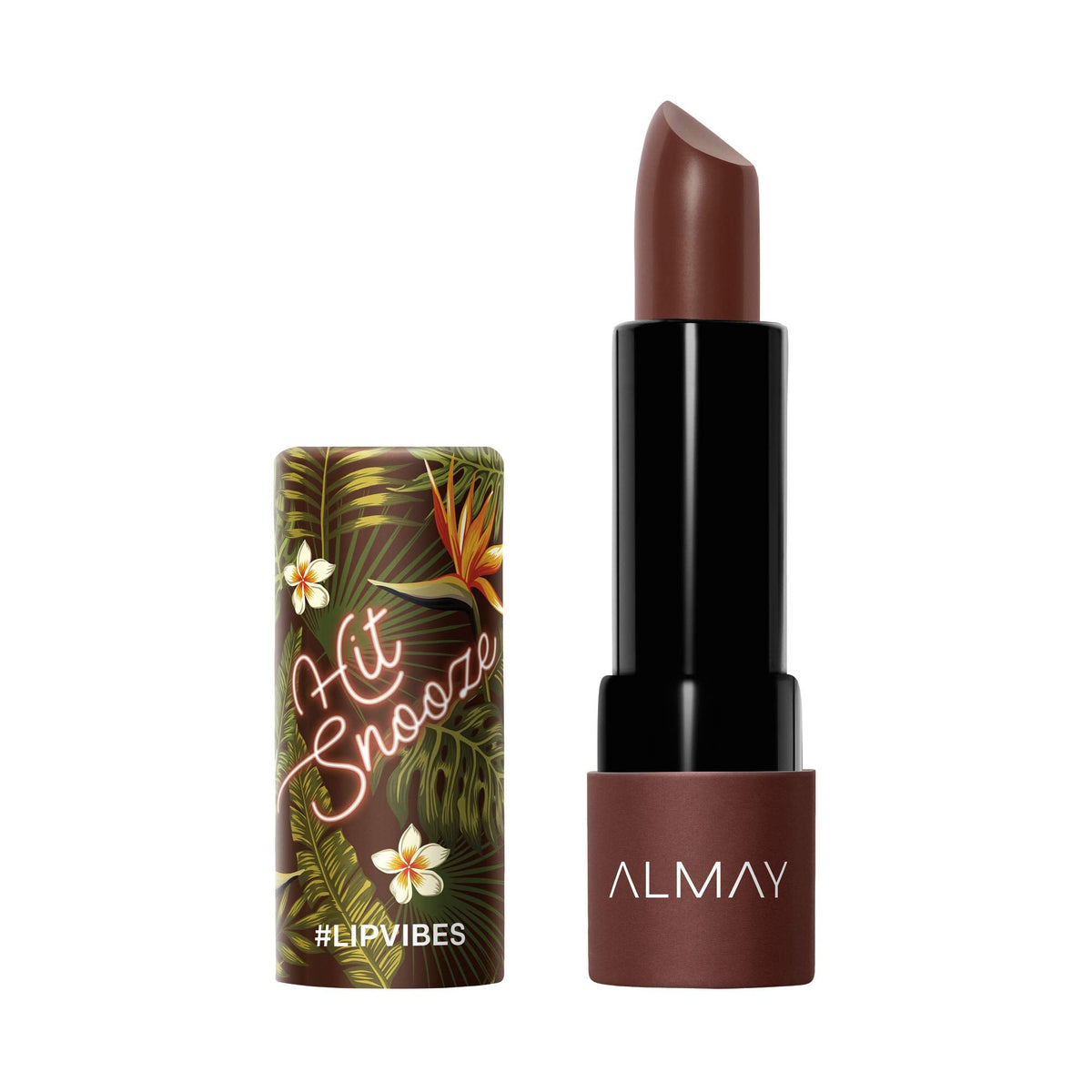 Almay Lip Vibes, Hit SnoOuncee, matte lipstick, Brown, 1 Count Beauty & Personal Care Almay
