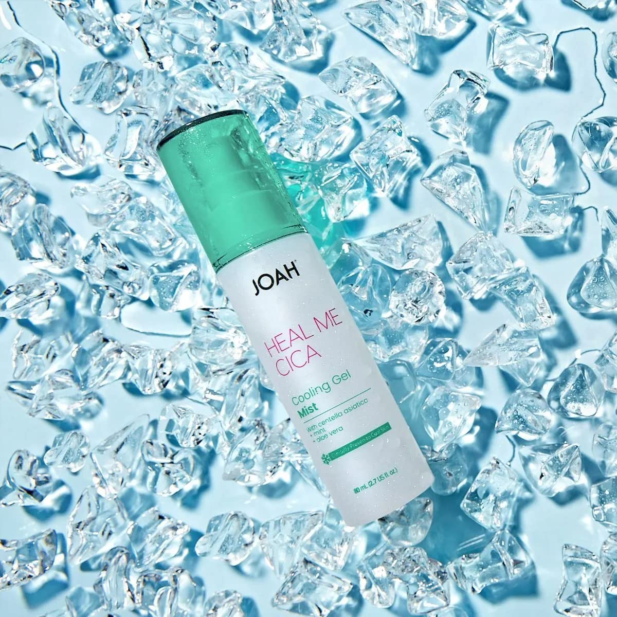 JOAH Heal Me CICA Cooling Gel Mist, Infused with Centella Asiatica, Mint, & Aloe Vera, Reduces Redness, Cools Skin, & Provides Deep Hydration, Cruelty Beauty & Personal Care JOAH