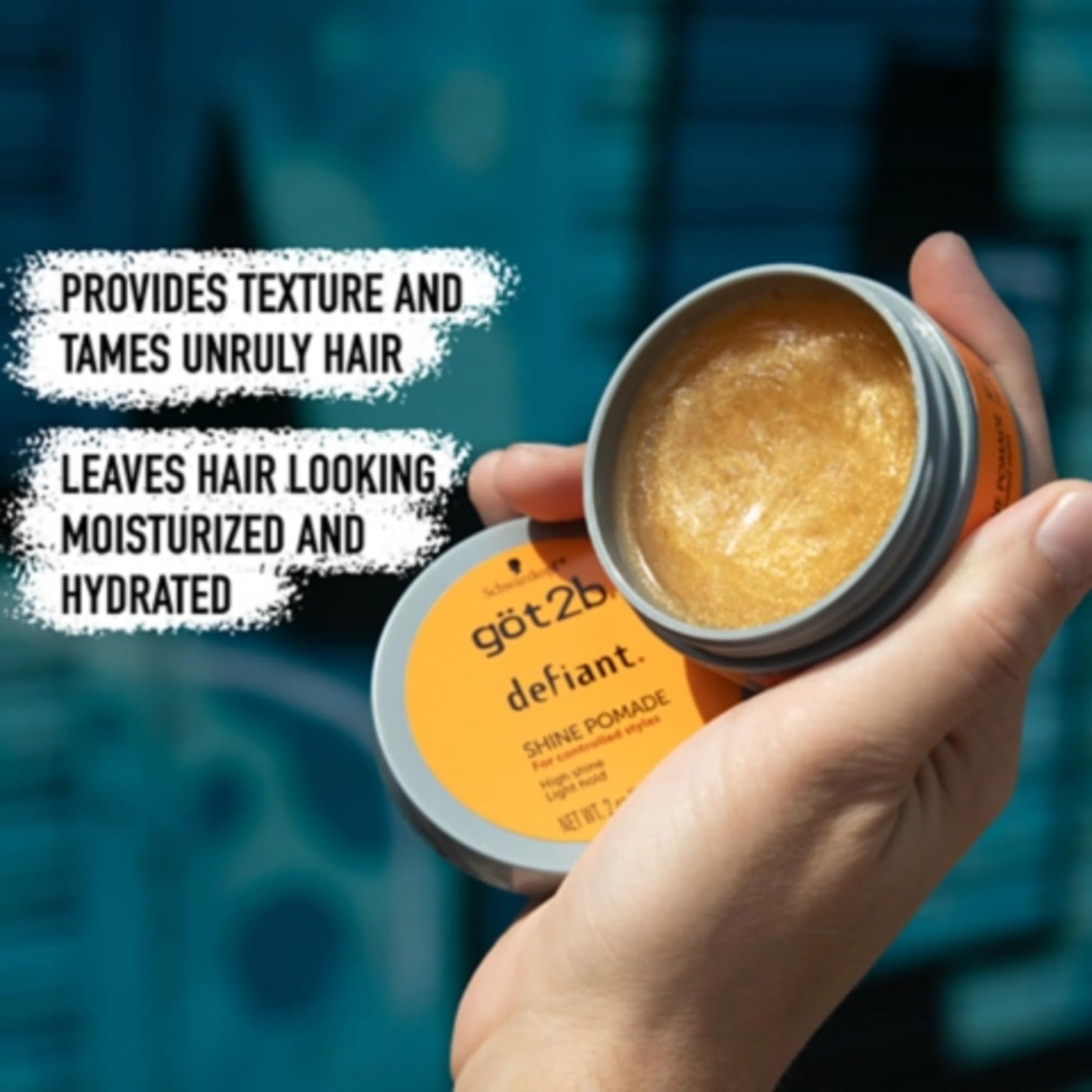 Got 2B Defiant Shine Pomade 2 Ounce (Pack of 6) Beauty & Personal Care Got2B