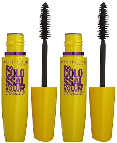 Maybelline New York Volum' Express The Colossal Mascara - Glam Black - 2 Pack Beauty & Personal Care MAYBELLINE
