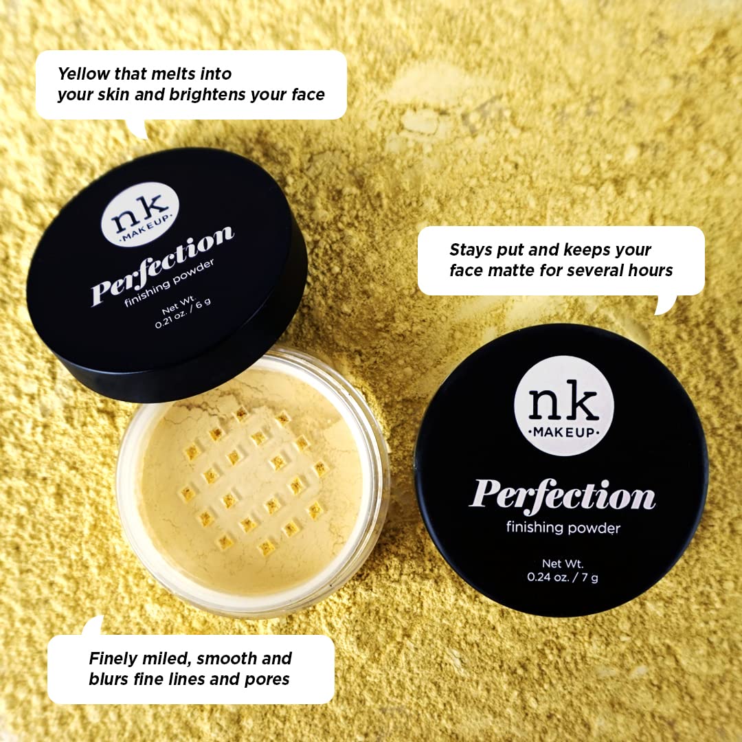 Nicka K Makeup Perfection Finishing Powder .21 oz Banana Color NFP04 Beauty & Personal Care NICKA K NEW YORK