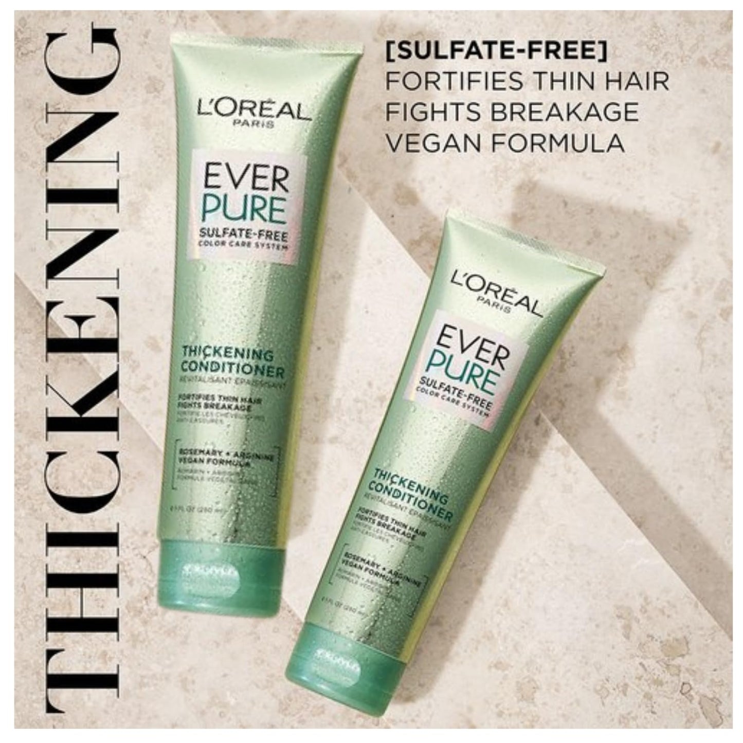 Everpure Thickening Conditioner 8.5oz Beauty & Personal Care L'Oreal Paris