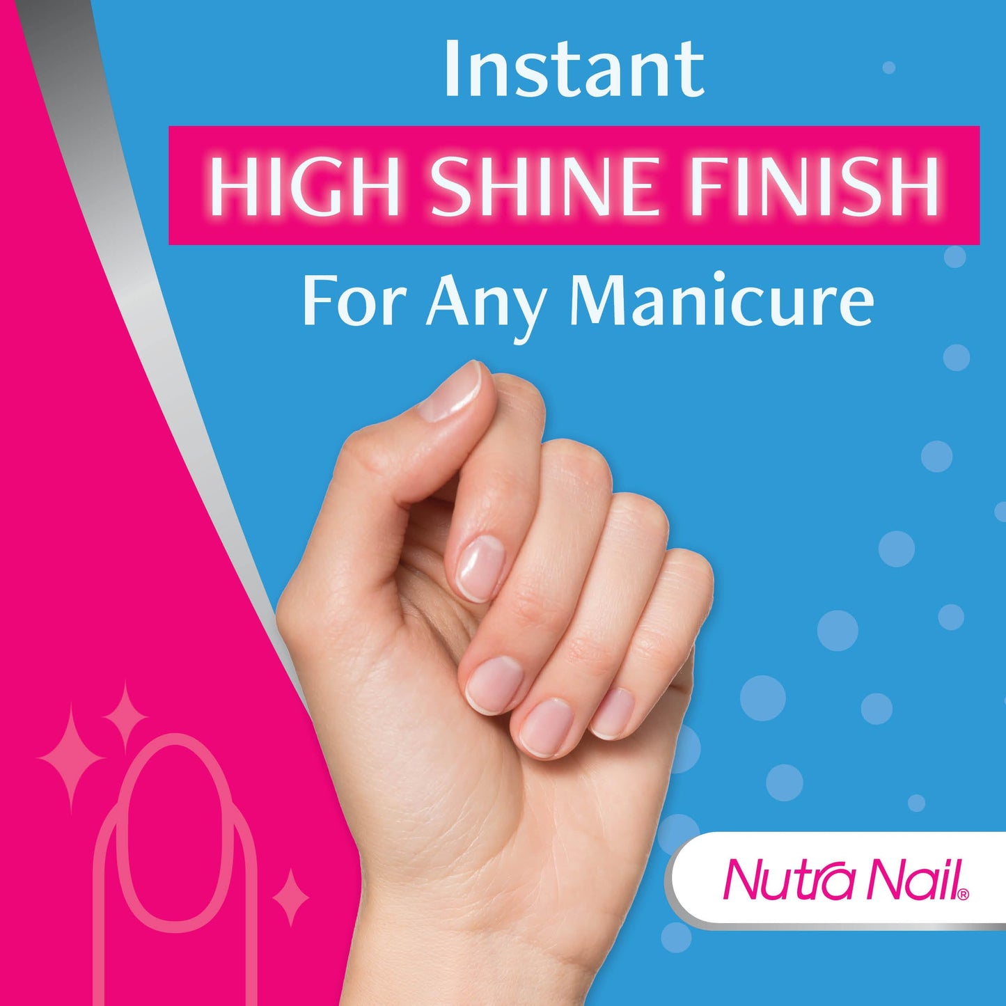 Nutra Nail Manicure Collection - Speed Dry in 30 Seconds - Quick Dry Top Coat Nail Polish - 0.5 Ounce Beauty & Personal Care Nutra Nail