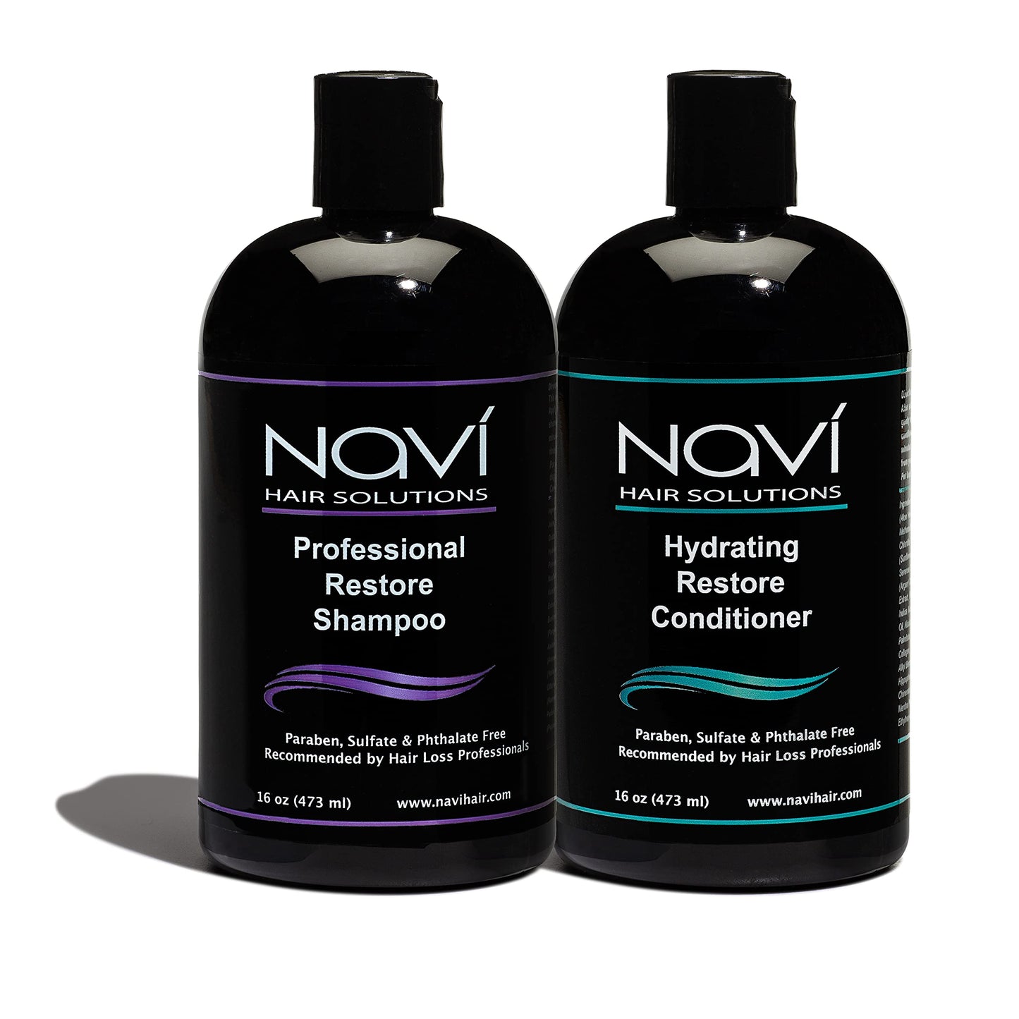 Navi Professional Hair Growth Shampoo and Conditioner Set, DHT Blocker for Thinning Hair and Hair Loss, Sulfate Free and Safe for Color Treated Hair Beauty & Personal Care Navi Hair Solutions