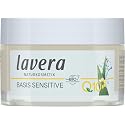 lavera Basis Sensitive Anti Wrinkle Moisturizing Cream - Face Cream with Q10 & Aloe Vera - Moisturizing Facial Cream - Anti Aging Cream - PETA Beauty & Personal Care lavera
