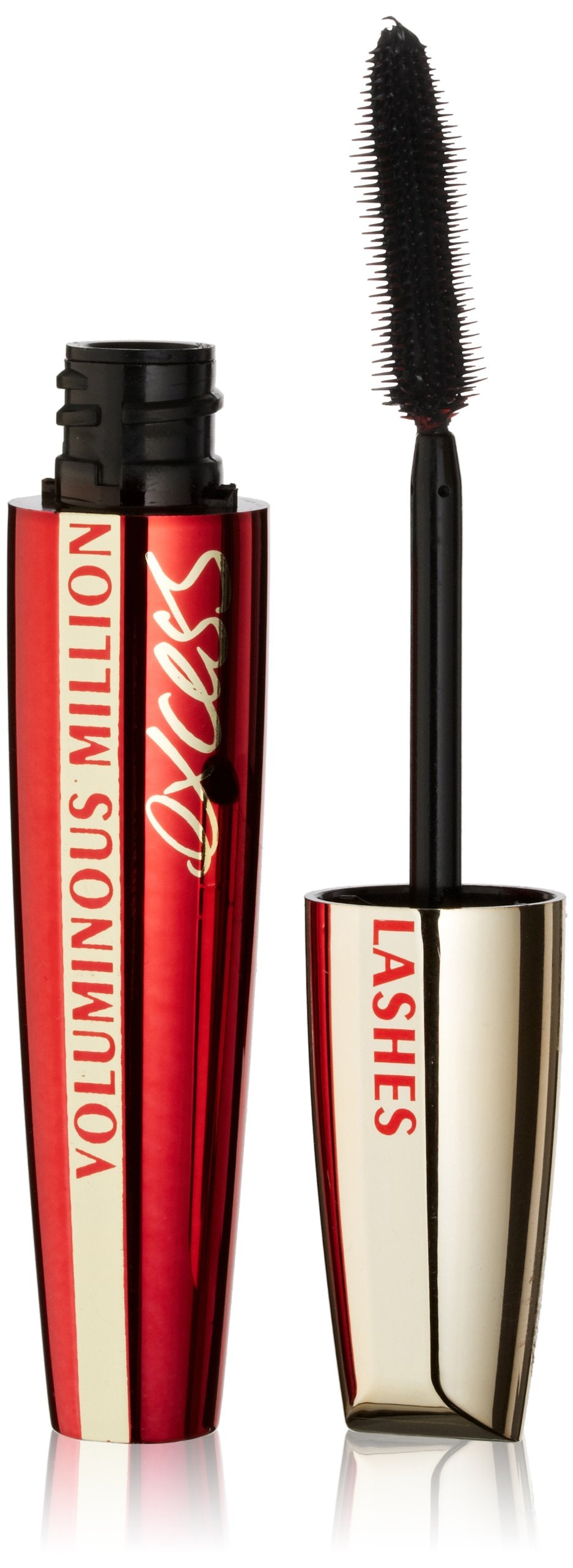 L'Oréal Paris Voluminous Million Lashes Excess Washable Mascara, Blackest Black, 0.31 fl. oz.