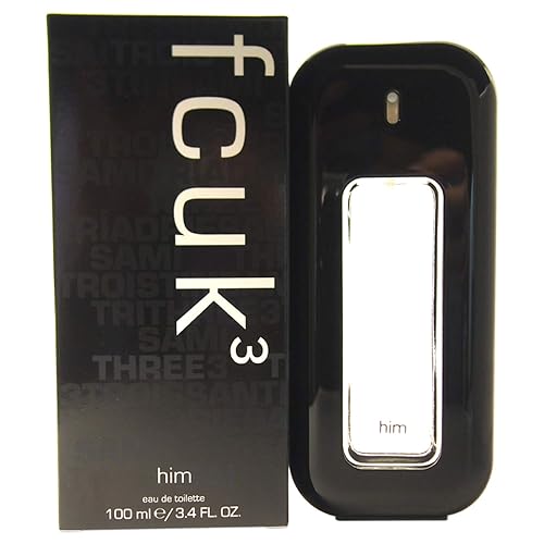 Fcuk 3 By French Connection Eau De Toilette Spray 3.4 Oz (Men) Beauty & Personal Care French Connection