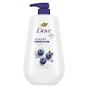 Dove Body Wash Unwind Blueberry & Moon Milk For 24hr Lotion-Soft Skin Moisturizing Skin Cleanser with No Sulfates No Parabens 30.6 oz Beauty & Personal Care Dove