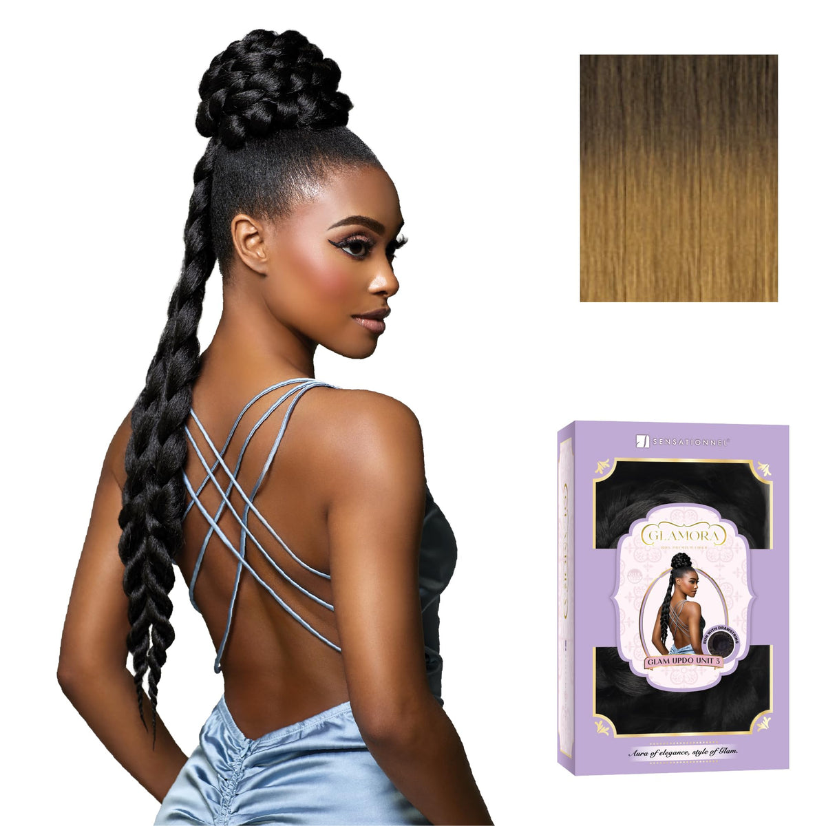 Sensationnel Glamora Glam Updo-Unit 3,SM2/27