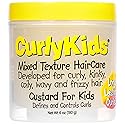 CurlyKids Mixed HairCare Custard for Kids - Lightweight Curl Defining Custard for Curly, Coily, Kinky & Wavy Hair - Frizz Control, Moisturizing Beauty & Personal Care CurlyKids