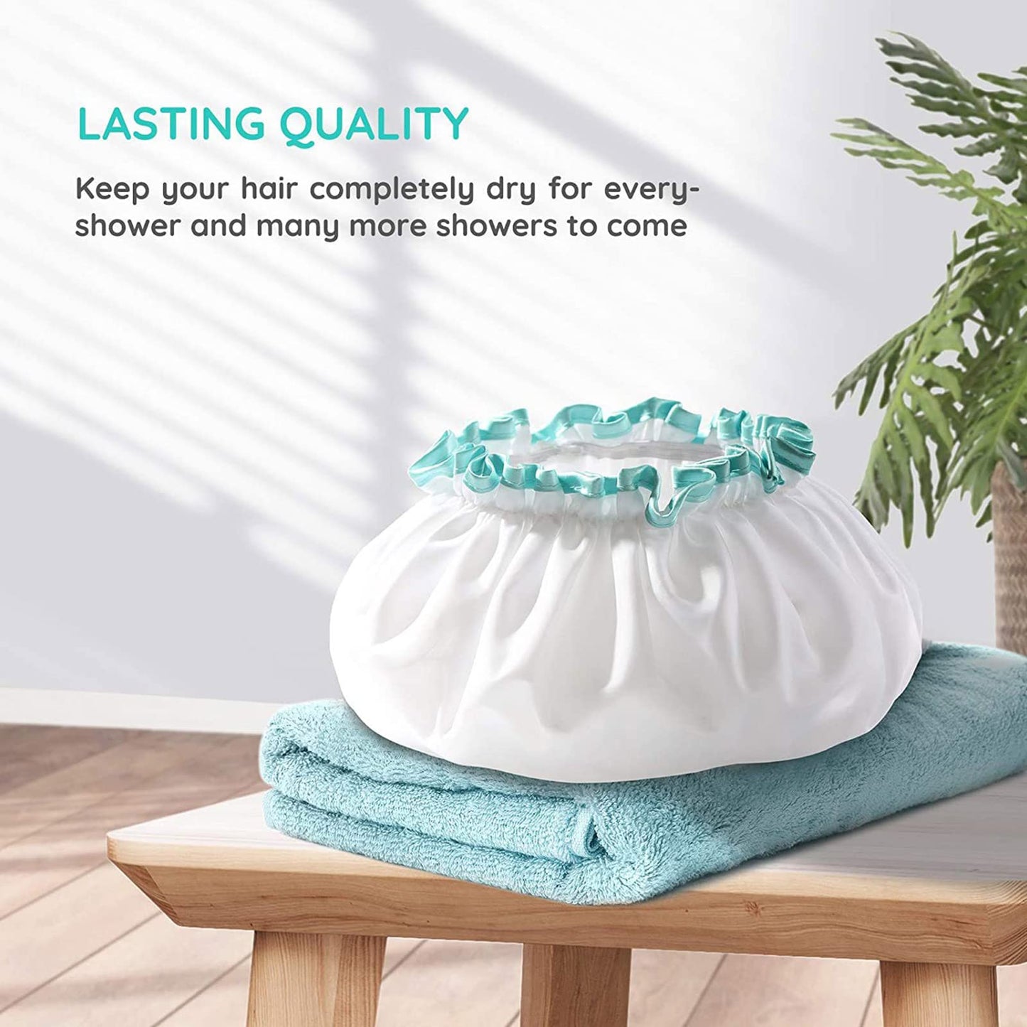 Multi-color Shower Hat Thicken Hair Salon Elastic For Woman Girls Bath Bathroom Supplies Bathing Hats Woman For Adults Beauty and Personal Care Shurhome