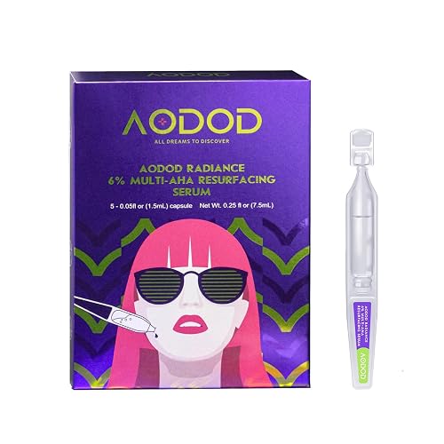 AODOD 6% multi-acid serum -lactic acid serum,azelaic acid,salicylic acid multi-acne skin care,countrol oil,reduce acnes Beauty & Personal Care AODOD